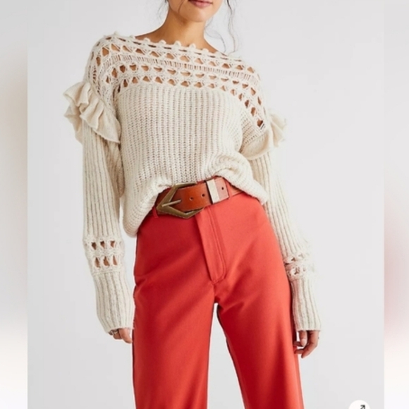 Free People Lillian Pullover Sweater Size XS - Picture 1 of 7